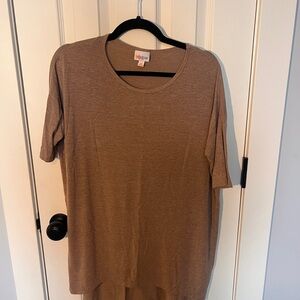 Two LuLaRoe Short Sleeve Tunic Tops